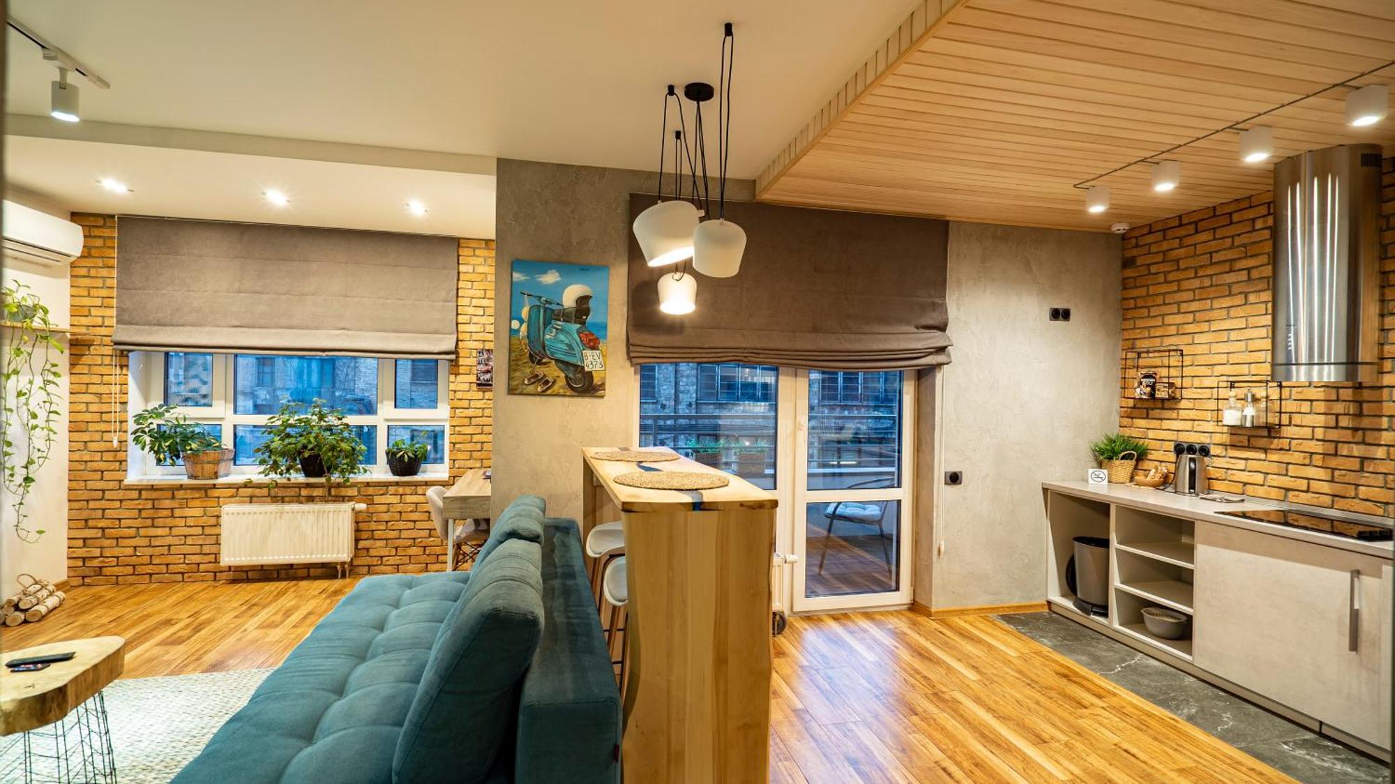 Loft Apartment Near Smart Plaza Polytech Kiev Eksteriør bilde